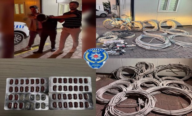 Konya'da inşaatlara dadanan hırsızı! Polis kıskıvrak yakaladı….