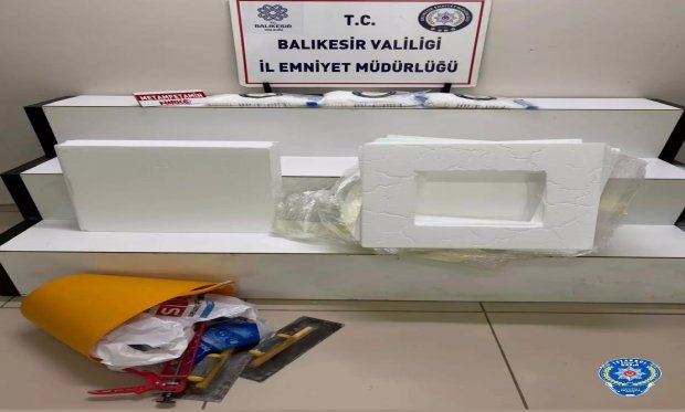 Balıkesir’de uyuşturucu operasyonu…