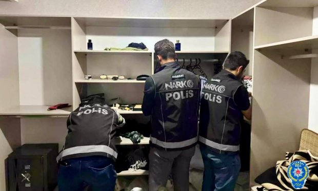Aksaray'da uyuşturucu operasyonu…