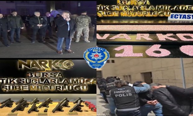 Bursa polisinden zehir tacirlerine büyük darbe: 540 şüpheli tutuklandı…