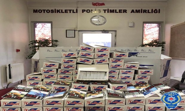 Konya'da Yunus timlerin durdurduğu araçtan 19 bin 200 adet kaçak sigara ele geçirildi…