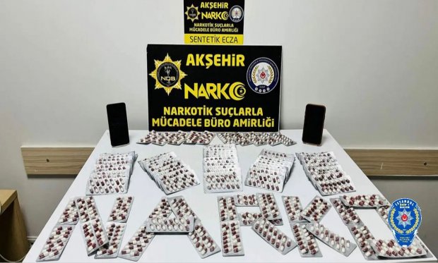 Konya’da uyuşturucu operasyonu…