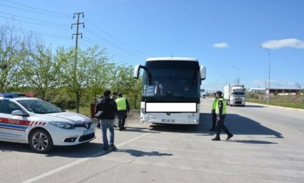 Sandıklı’da jandarma ve polisten drone destekli denetim