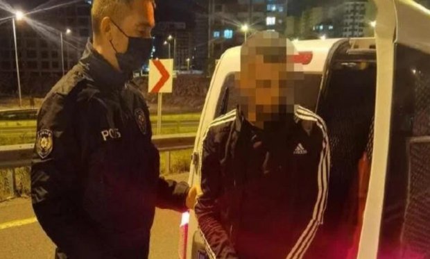 Kayseri'de polisten kaçan ehliyetsiz sürücüye 7 bin TL ceza