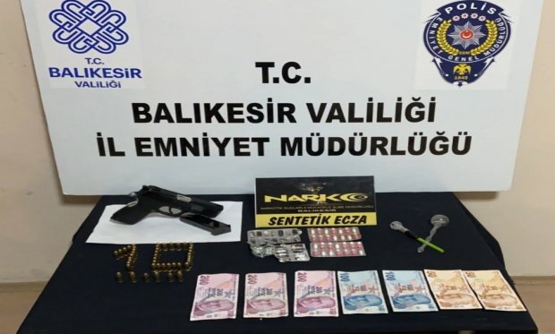 Balıkesir polisinden narkotik operasyonu