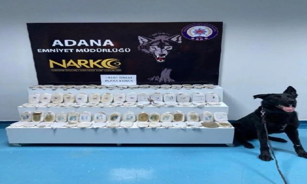 Adana'da Otomobilde 19 kilo esrar ele geçirildi.