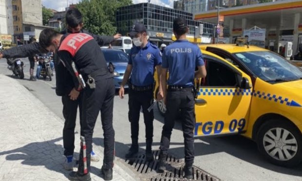 Beyoğlu ve Şişli'de polis uygulaması