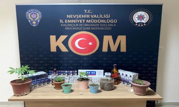 Nevşehir polisi kaçakçılıkla aralıksız mücadele ediyor...