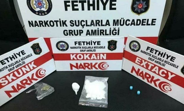 Fethiye 'de uyuşturucu operasyonunda 2 şüpheli yakalandı...