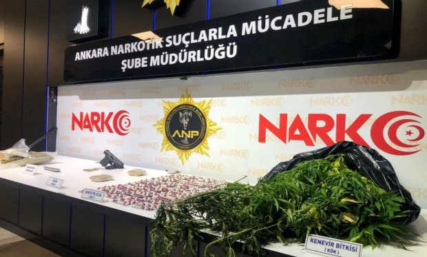 Ankara'daki Narkotik operasyonlarında: 32 kişi tutuklandı...