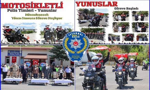 Nevşehir'de motosikletli polis timleri göreve başladı...