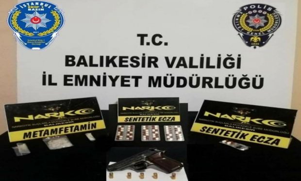 Balıkesir'de uyuşturucu operasyonu: 10 gözaltı...