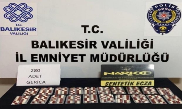 Balıkesir'de polisten 13 şahsa gözaltı...