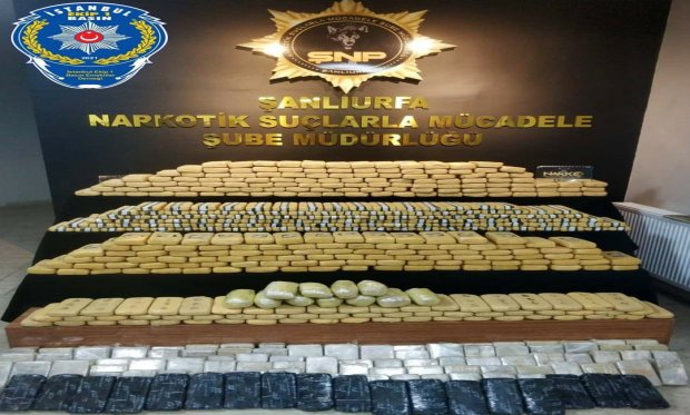 Şanlıurfa'da dev uyuşturucu operasyonu, 275 kilogram eroin ele geçirildi...