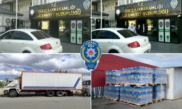 14 ton bitkisel yağ yüklü kamyonu çalan sürücü, İstanbul'da yakalandı...