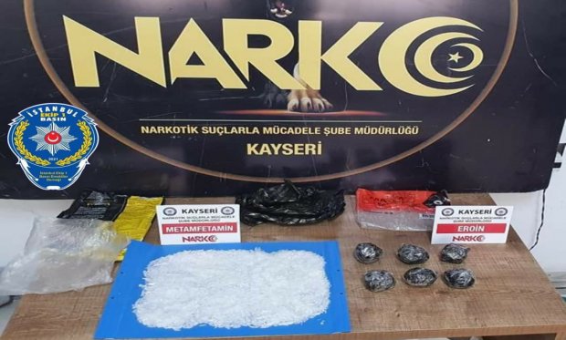 Kayseri'de uyuşturucu operasyonu: 2 gözaltı...