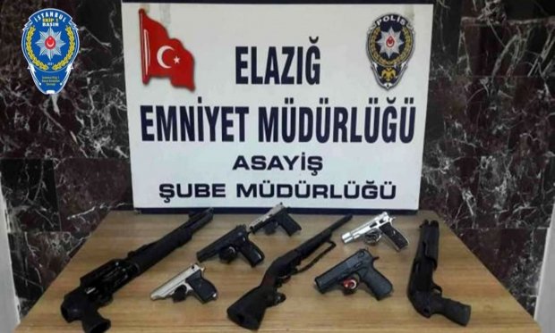 Elazığ'da asayiş uygulamalarında 103 şüpheli yakalandı...