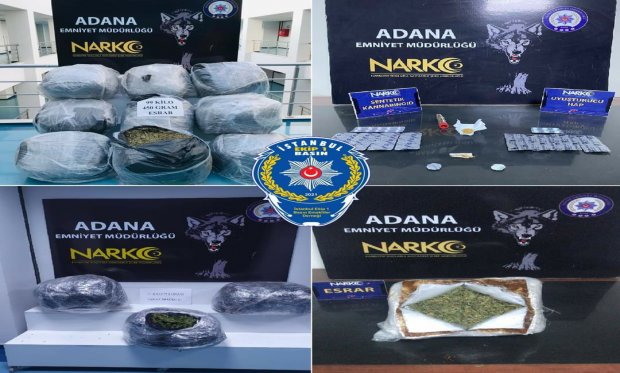 Adana'da uyuşturucu satıcılarına operasyonda 30 kişi tutuklandı...