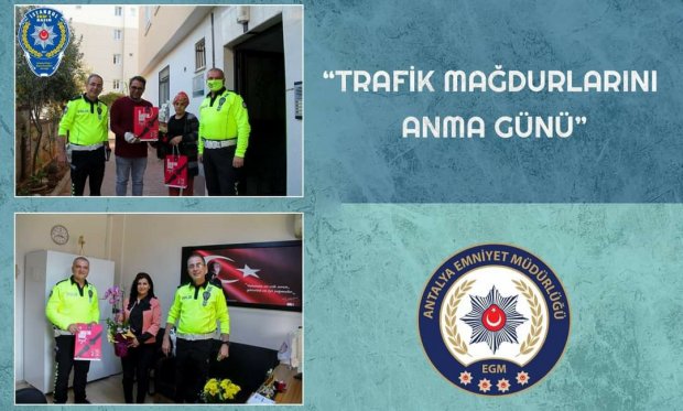 "Dünya Trafik Mağdurlarını Anma Günü"...