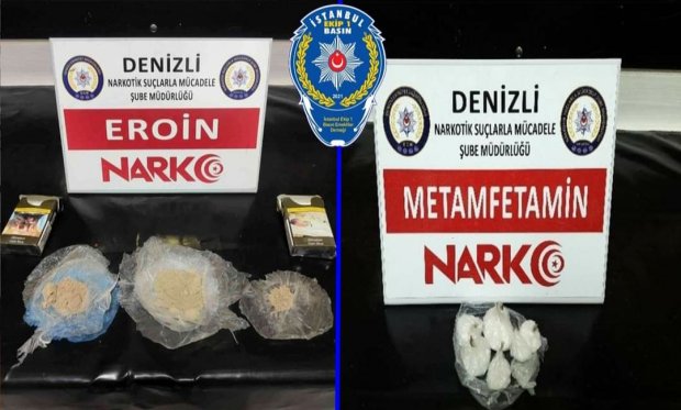 Denizli'de uyuşturucu operasyonunda17 tacir tutuklandı...