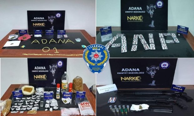 Adana'da uyuşturucu operasyonu: 11 kişi tutuklandı...