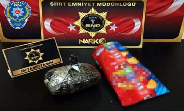 Siirt’te uyuşturucu madde ele geçirildi...