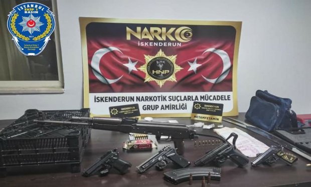 Hatay’da Uyuşturucu operasyonu...