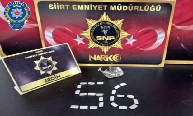 Siirt'te satışa hazır uyuşturucu ele geçirildi...