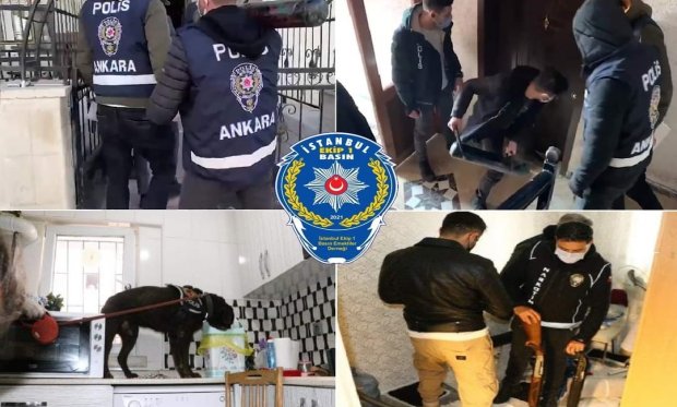 Ankara'da uyuşturucu operasyonu...