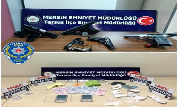 Tarsus’ta polis asayiş uygulamaları devam ediyor...