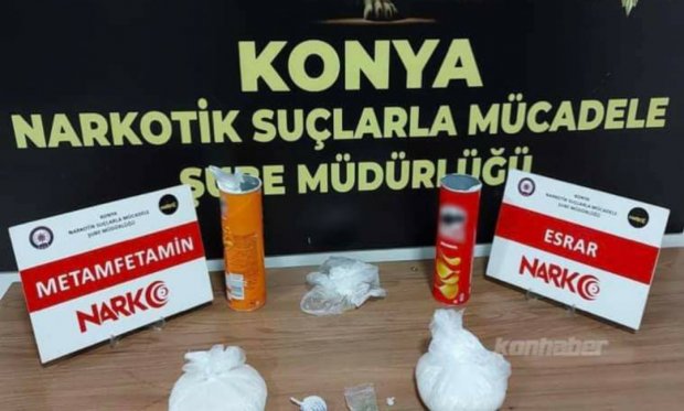 Konya polisi zehir tacirlerine geçit vermiyor...