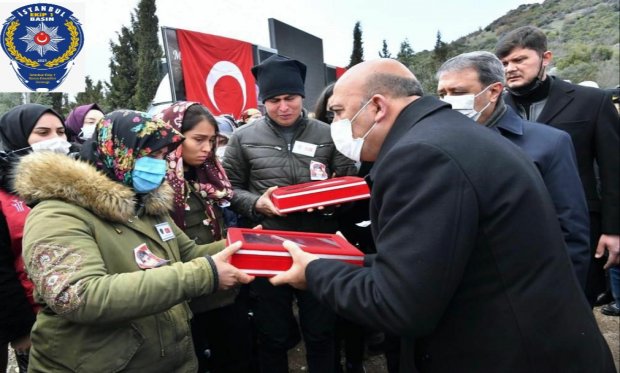 Görevi Başında Kalp Krizi Geçiren Polis Memurunun Cenaze Törenine İzmir İl Emniyet Müdürüde Katıldı...