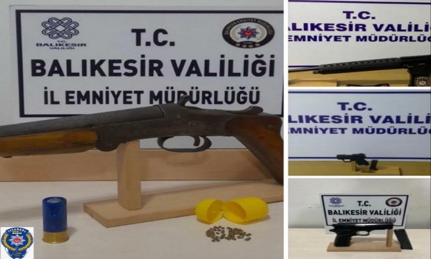 Balıkesir Emniyet'inin İl genelinde çalışmaları devam ediyor...