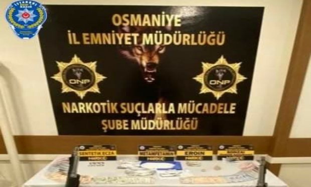 Osmaniye'de uyuşturucu operasyonu...