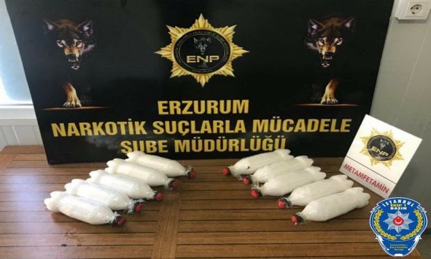 Erzurum'da 6 kilo uyuşturucu ele geçirildi...