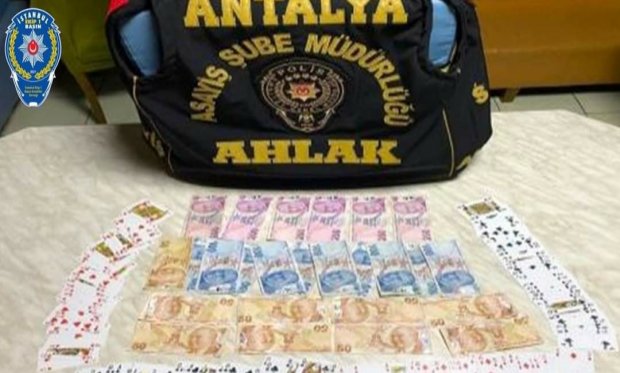 Antalya'da kumar operasyonu...