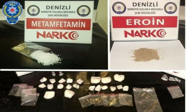 Denizli'de uyuşturucu taciri 12 kişi tutuklandı...