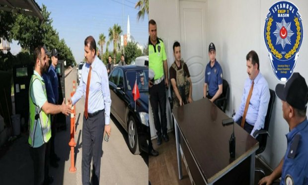 Şanlıurfa Valisinden Görevi Başındaki Polislere Ziyaret...