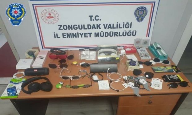 Zonguldak’ta Festival stantlarını soyan şüpheliler yakalandı...