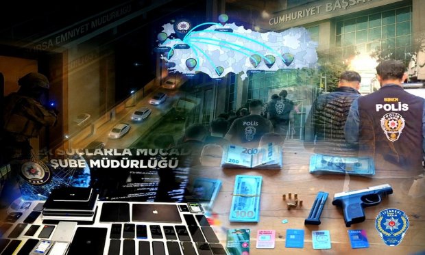 29 il merkezli siber suçlara yönelik operasyon: 145 tutuklama…
