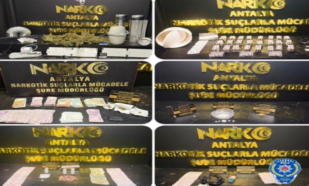 Antalya’da kaçakçılık operasyonu…