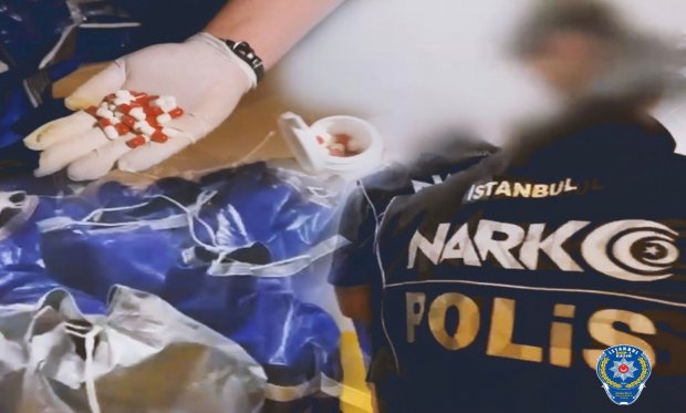 İstanbul’da 750 bin uyuşturucu hap ele geçirildi…