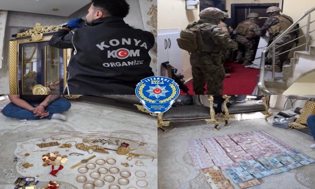 Konya'da Dev Tefeci Operasyonu: Emlakçı ve Galerici Görünümlü Çeteye Şafak Baskını!…