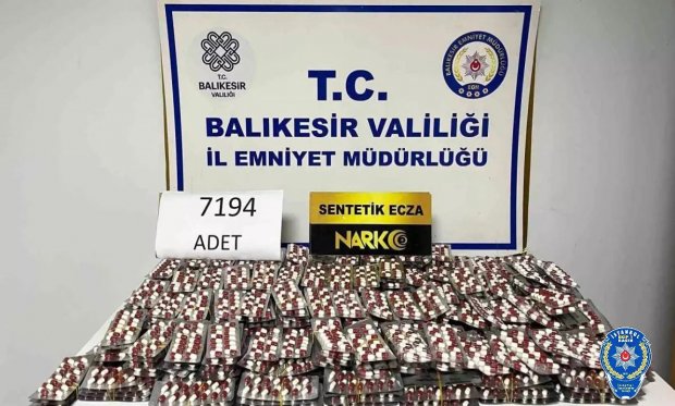 Balıkesir’de uyuşturucu operasyonu…