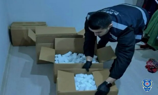 Samsun'da 230 bin sentetik hap ele geçirildi…