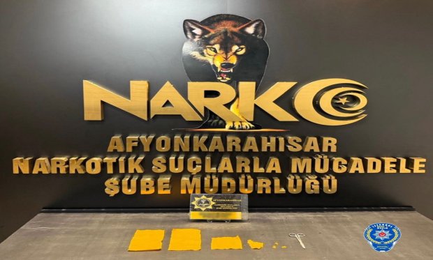 Afyonkarahisar’da uyuşturucu operasyonu: 2 tutuklama….