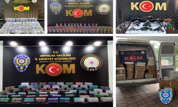 Antalya polisinden Kaçakçılara Darbe!…