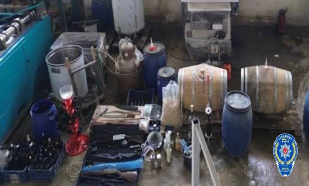 Bursa'da kaçak alkol operasyonu…