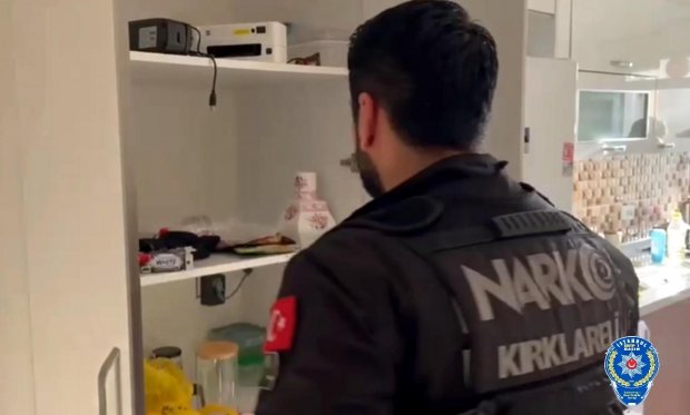 Kırklareli merkezli 22 ilde uyuşturucu satanlara operasyon…