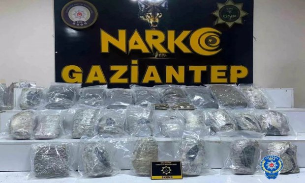 Gaziantep'te uyuşturucu operasyonu: 2 tutuklama…